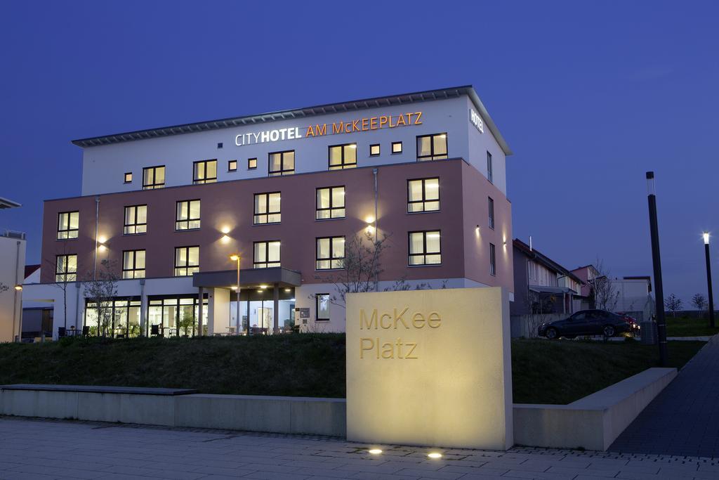 Cityhotel Am Mckeeplatz Crailsheim Kültér fotó